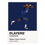 Sidny Lopes Cabral Cabo Verde Icon Frame Men's T-Shirt