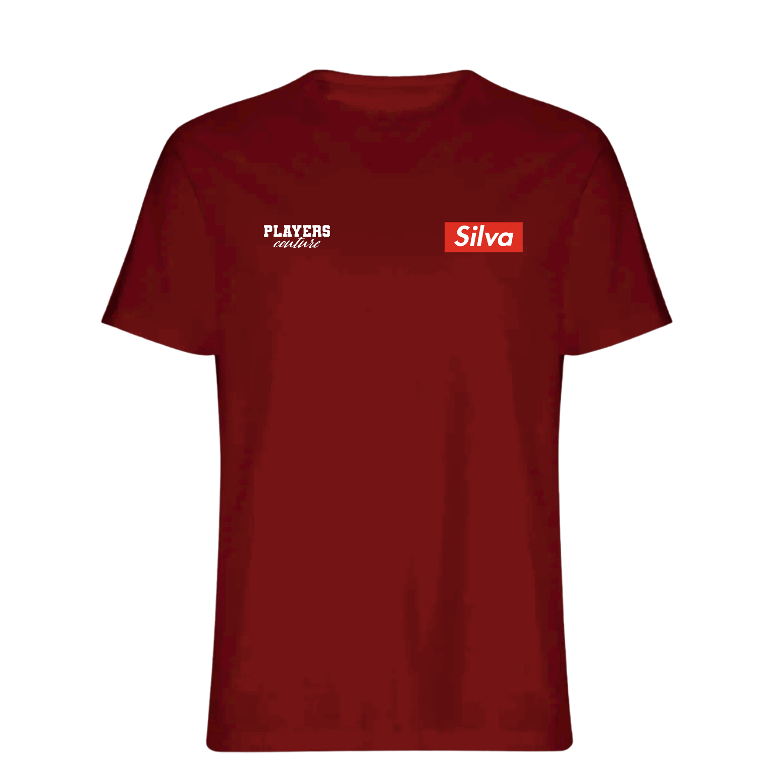 Silva Logo Players Couture Mens T-Shirt Red