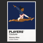 Simone Biles Olympics Icon Frame Men's Hoodie