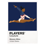 Simone Biles Olympics Icon Frame Men's Hoodie