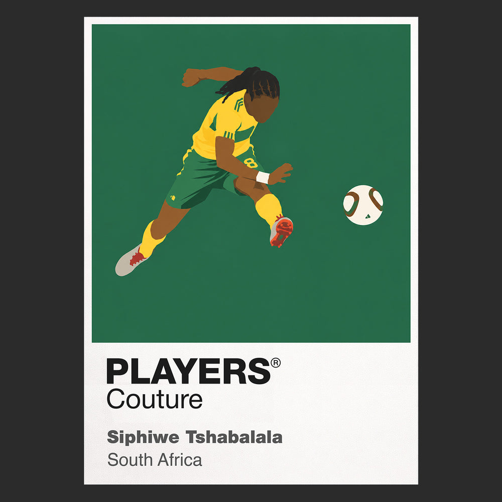 Siphiwe Tshabalala South Africa Icon Frame Men's Hoodie