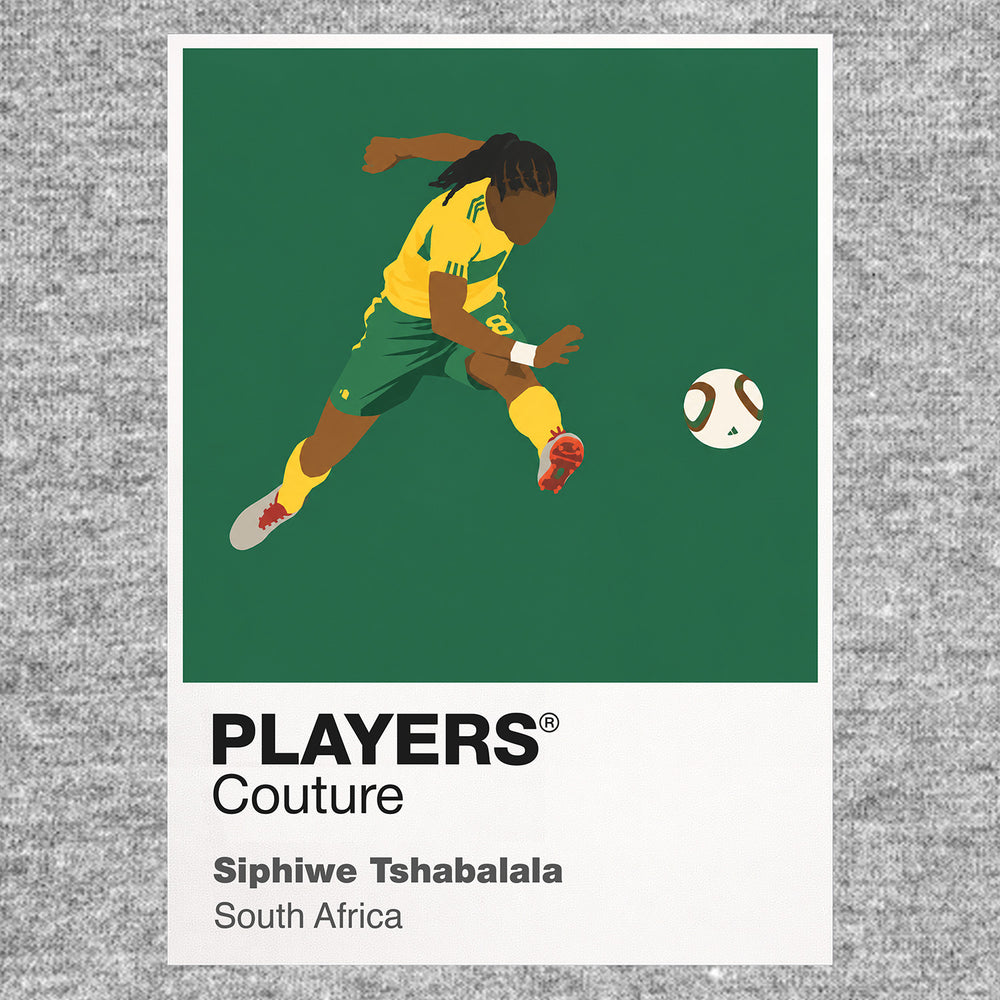 Siphiwe Tshabalala South Africa Icon Frame Men's Hoodie