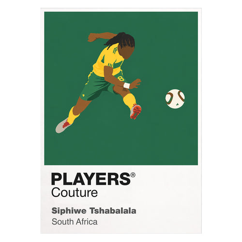 Siphiwe Tshabalala South Africa Icon Frame - Icon Design