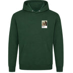 Sir Henry Cecil horse racing hoodie – mens forest green hoodie view
