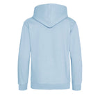Essentials Collection hoodie – blue kids' hoodie with white Essentials Collection letters and Players Couture logo on the
