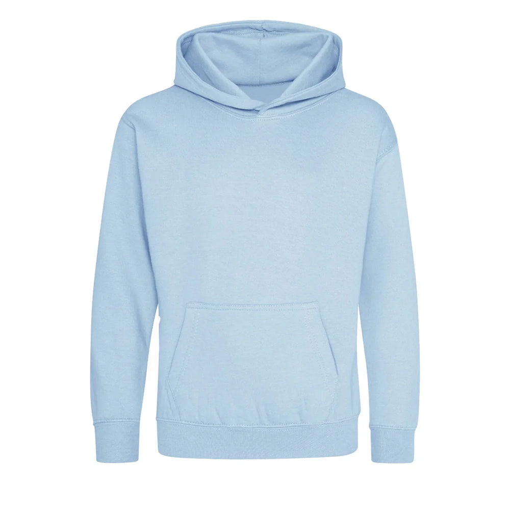 Custom Upload Your Own hoodie – blue kids' hoodie featuring the Custom Upload Your Own Players Couture logo