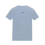 Essentials Collection t-shirt – blue kids' t-shirt with white Essentials Collection letters and Players Couture logo on the