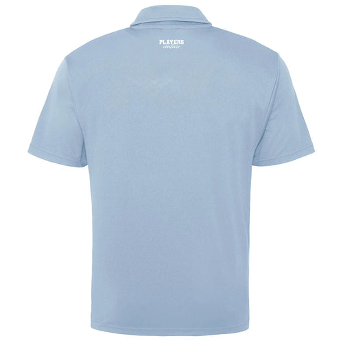 Essentials Collection Men's Cool Active Sky Blue Polo Shirt - Icon Design (View 2)