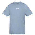 Essentials Collection t-shirt – blue men's t-shirt with white Essentials Collection letters and Players Couture logo on the
