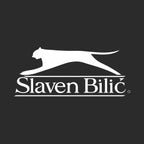 Slaven Bilic Logo Men's Hoodie – black close-up detail shot of the Slaven Bilic Players Couture logo design