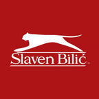 Slaven Bilic Logo Men's Hoodie – red close-up detail shot of the Slaven Bilic Players Couture logo design