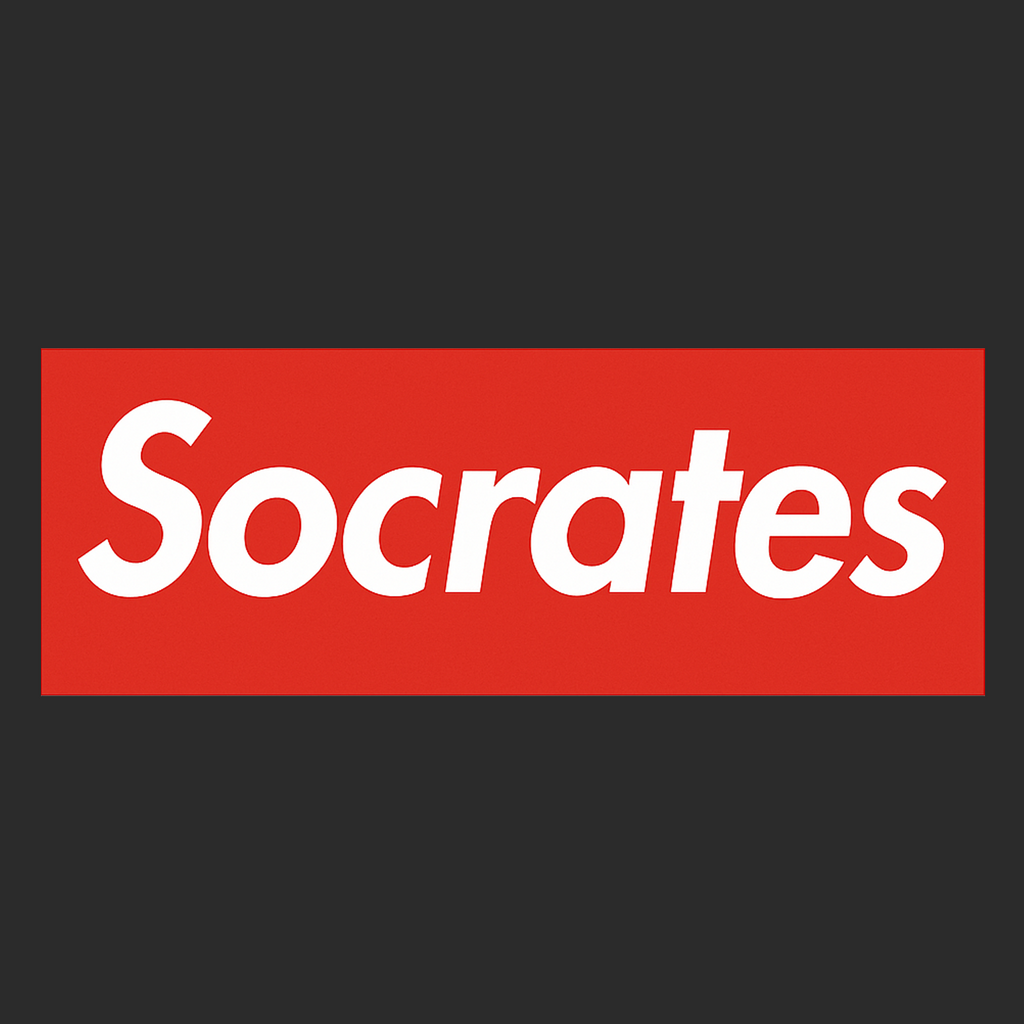 Socrates Logo Players Couture Mens T-Shirt