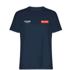 Socrates t-shirt – navy men's t-shirt featuring the Socrates Players Couture logo