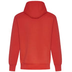 Essentials Collection hoodie – red men's hoodie with white Essentials Collection letters and Players Couture logo on the