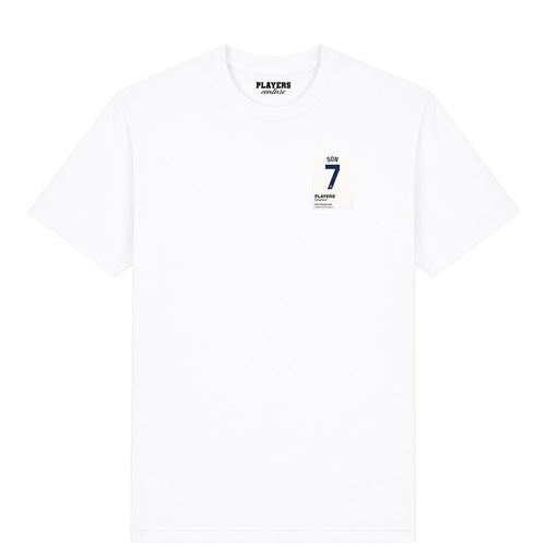 Son Heung-min 7 Football Shirt Frame Men's T-Shirt – white