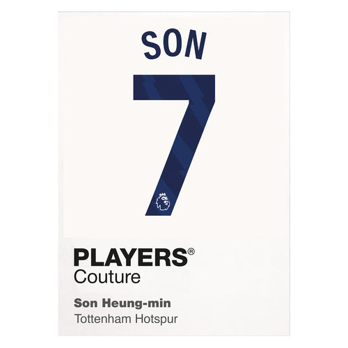 Son Heung-min 7 Football Shirt Frame Men's Hoodie - Players Couture Fashion