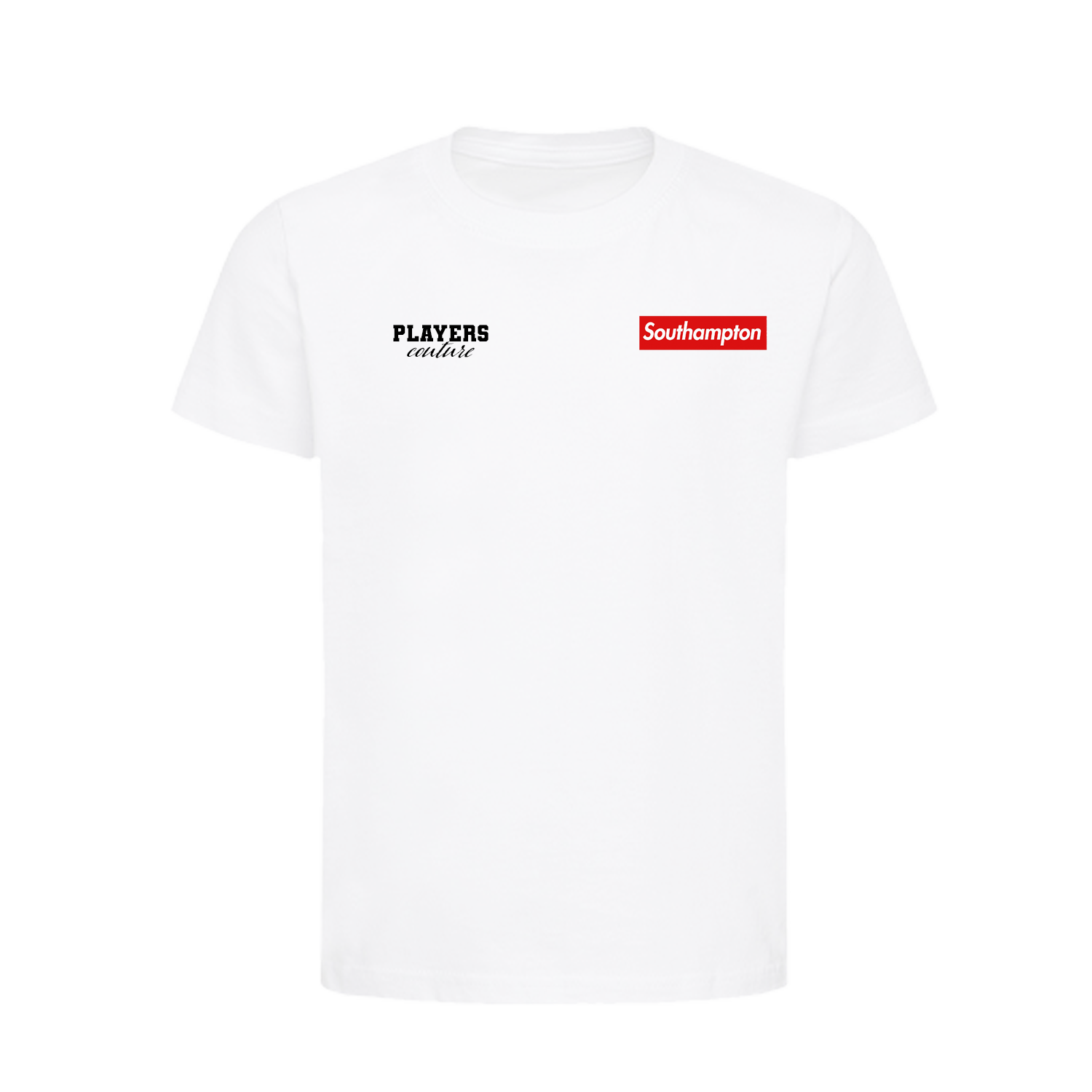 Southampton Logo Players Couture Kids T-Shirt White