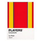 Spain Classic Football Shirt Colours Frame Men's T-Shirt – white close-up detail shot of the Spain Players Couture logo