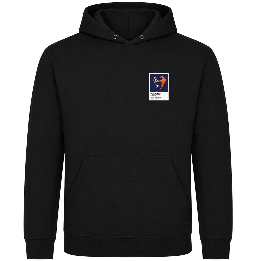 Spain v Netherlands 2010 Players Couture Mens Black Hoodie