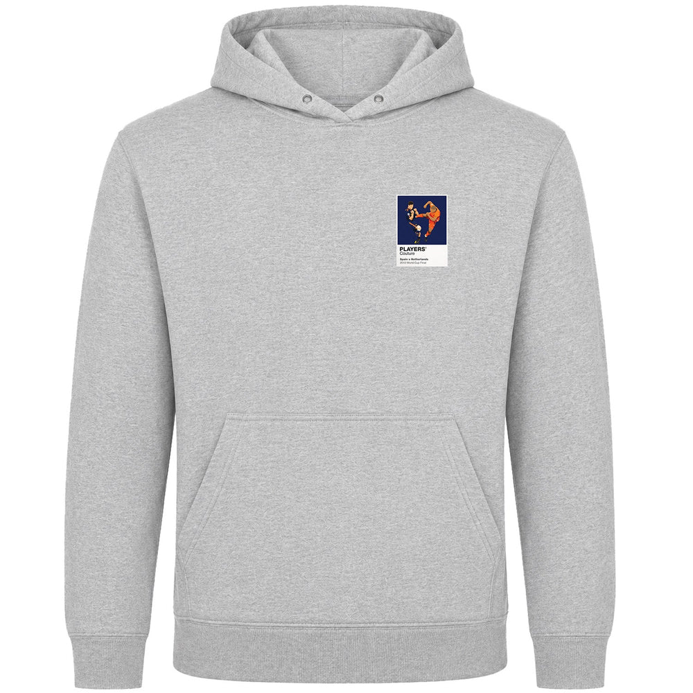 Spain v Netherlands 2010 Players Couture Mens Gray Hoodie