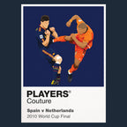 Spain v Netherlands 2010 Players Couture Frame Navy
