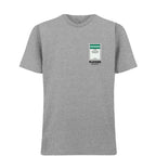Sporting CP Monopoly Card t-shirt – close-up of white Sporting CP Monopoly Card lettering and Players Couture logo on the