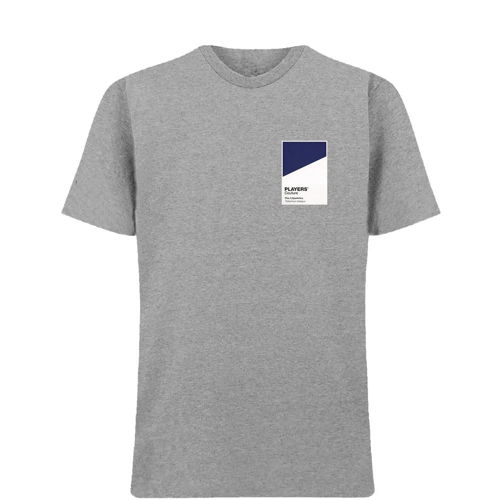 Tottenham Hotspur t-shirt – grey men's t-shirt featuring the Tottenham Hotspur Players Couture logo