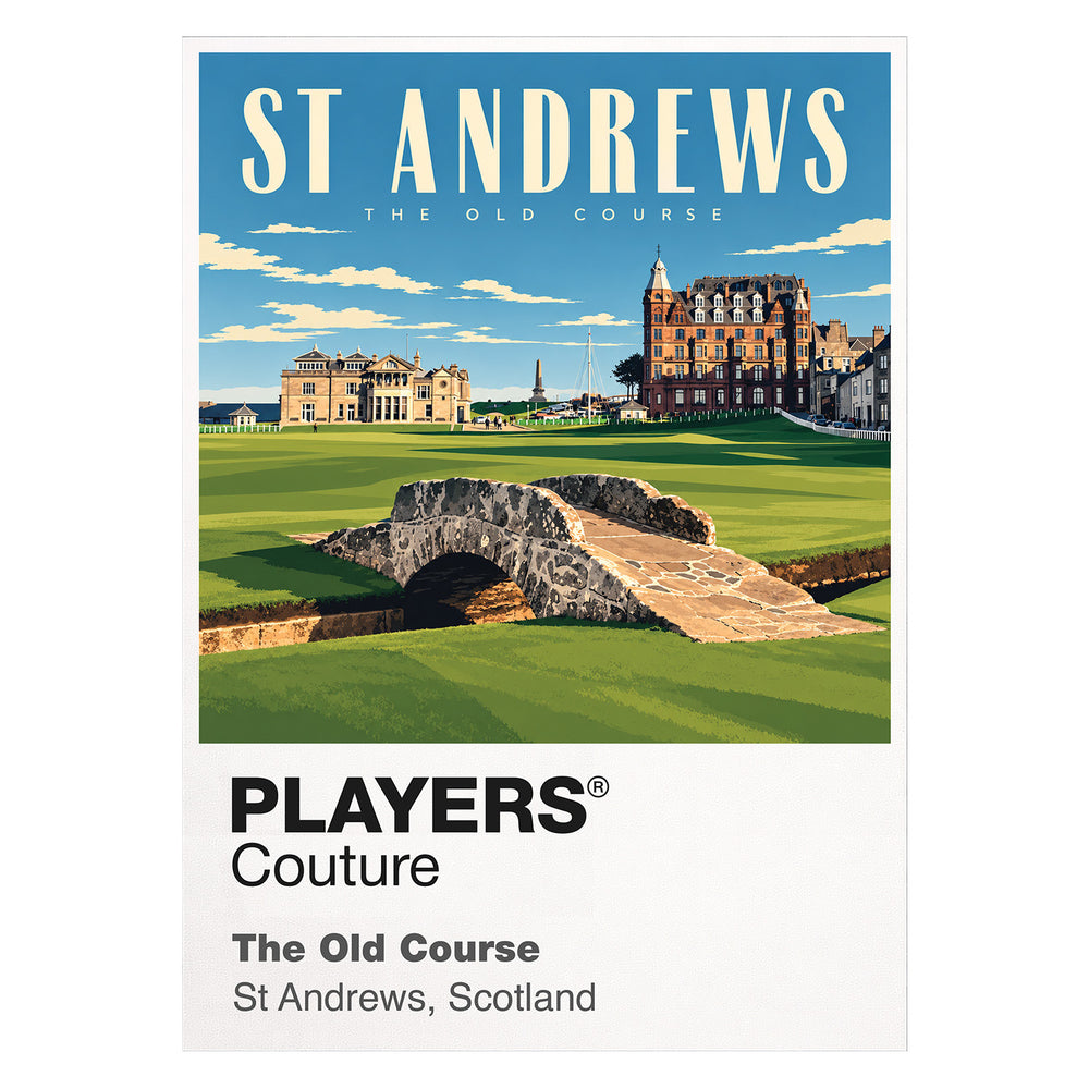 St Andrews Golf Icon Frame Herren-T-Shirt