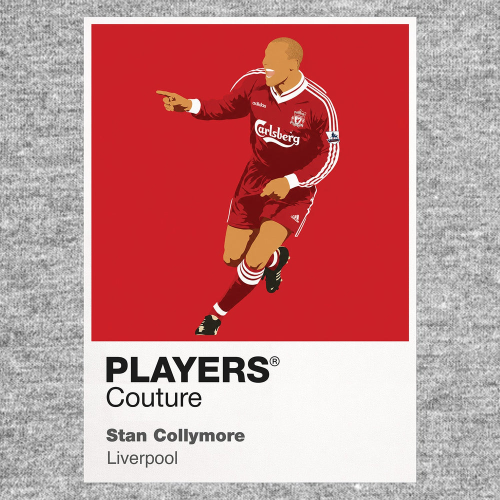 Stan Collymore Liverpool Men's T-Shirt - Grey