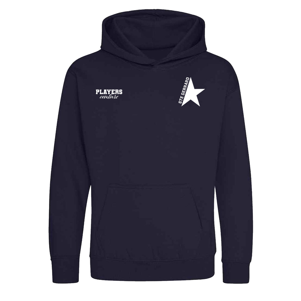 Ste Gerrard Logo Players Couture Kids Hoodie Navy