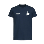 Steven Gerrard Star t-shirt – navy kids' t-shirt featuring the Steven Gerrard Star Players Couture logo