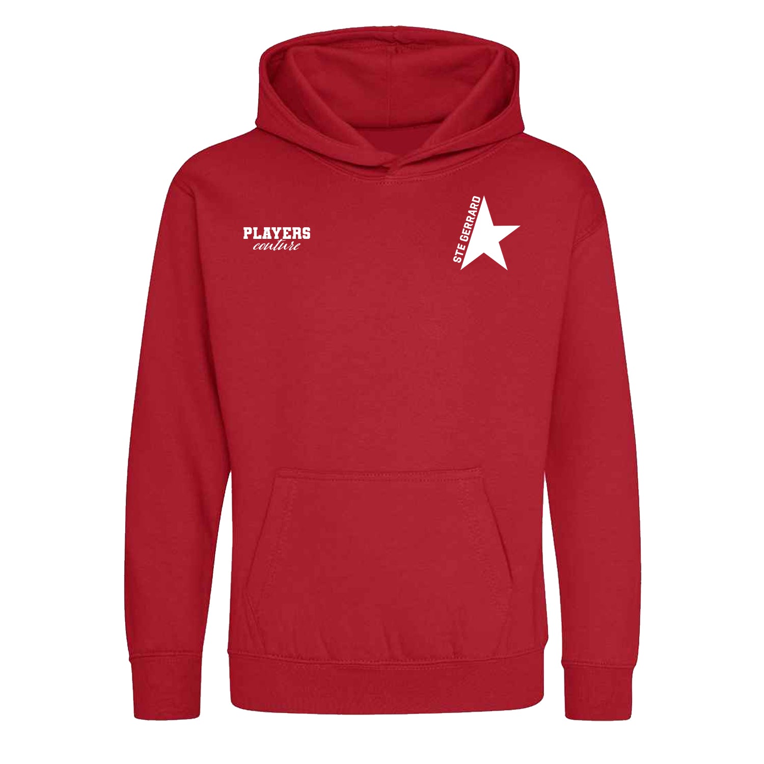 Ste Gerrard Logo Players Couture Kids Hoodie Red