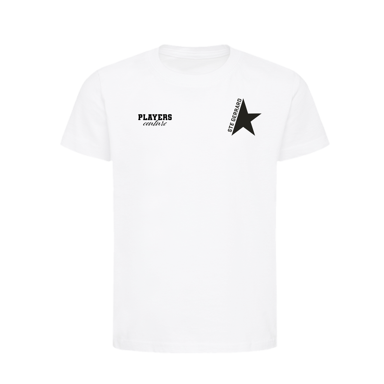 Steven Gerrard Star Logo Players Couture Kids T-Shirt White