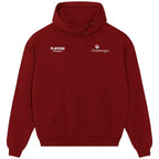 Steed Malbranque hoodie – red men's hoodie featuring the Steed Malbranque Players Couture logo