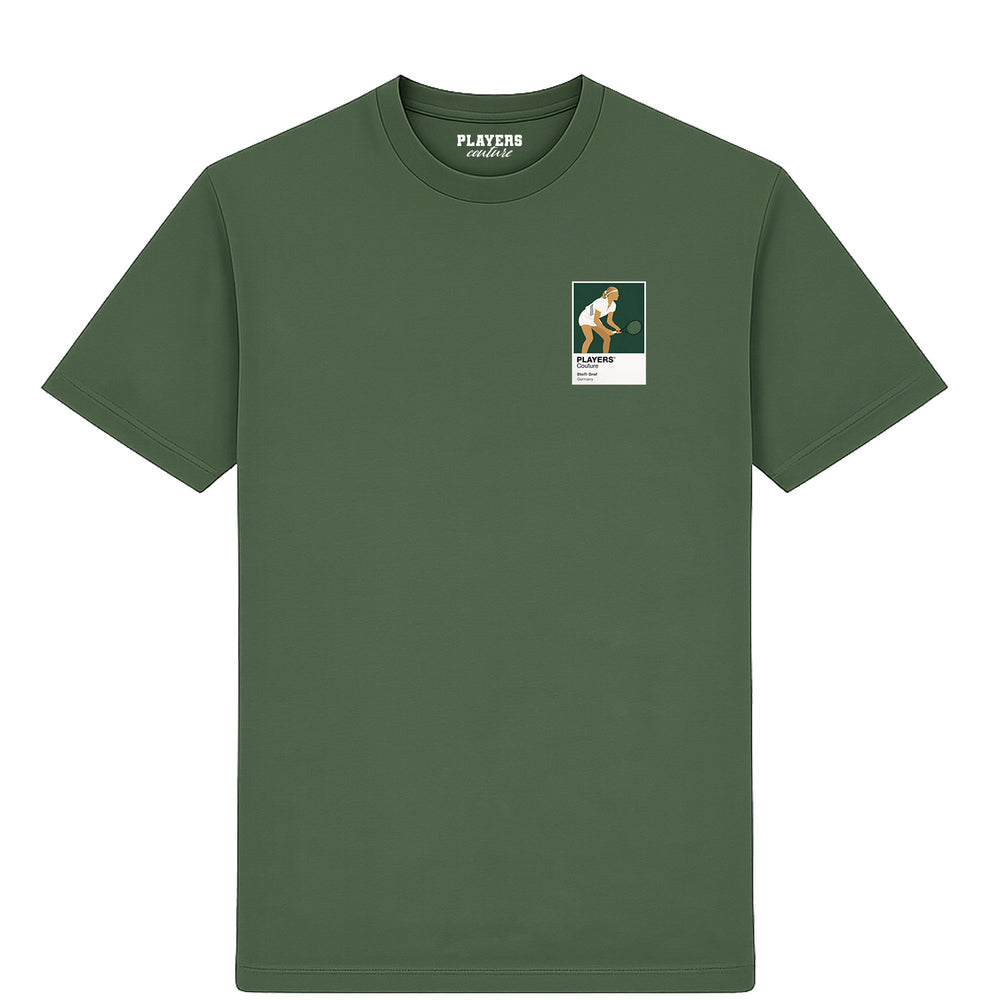 Steffi Graf Tennis Icon Frame Men's T-Shirt