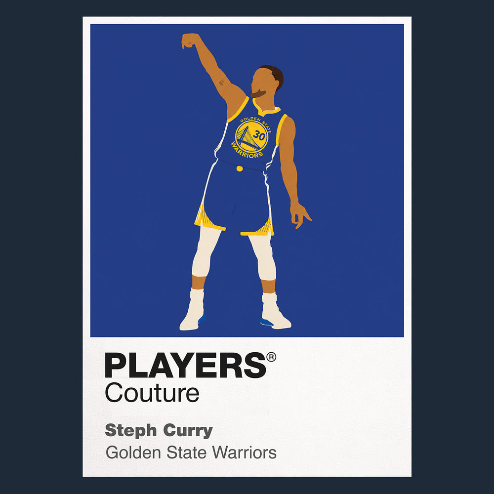 Steph Curry Warriors Basketball Icon Frame Men's Hoodie