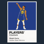 Steph Curry Warriors Basketball Icon Frame Men's Hoodie