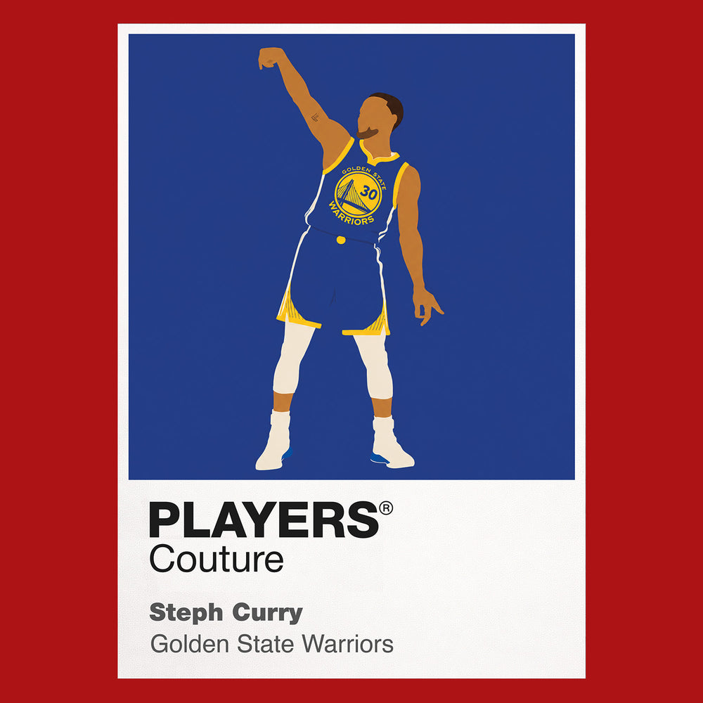 Steph Curry Warriors Basketball Icon Frame Men's Hoodie