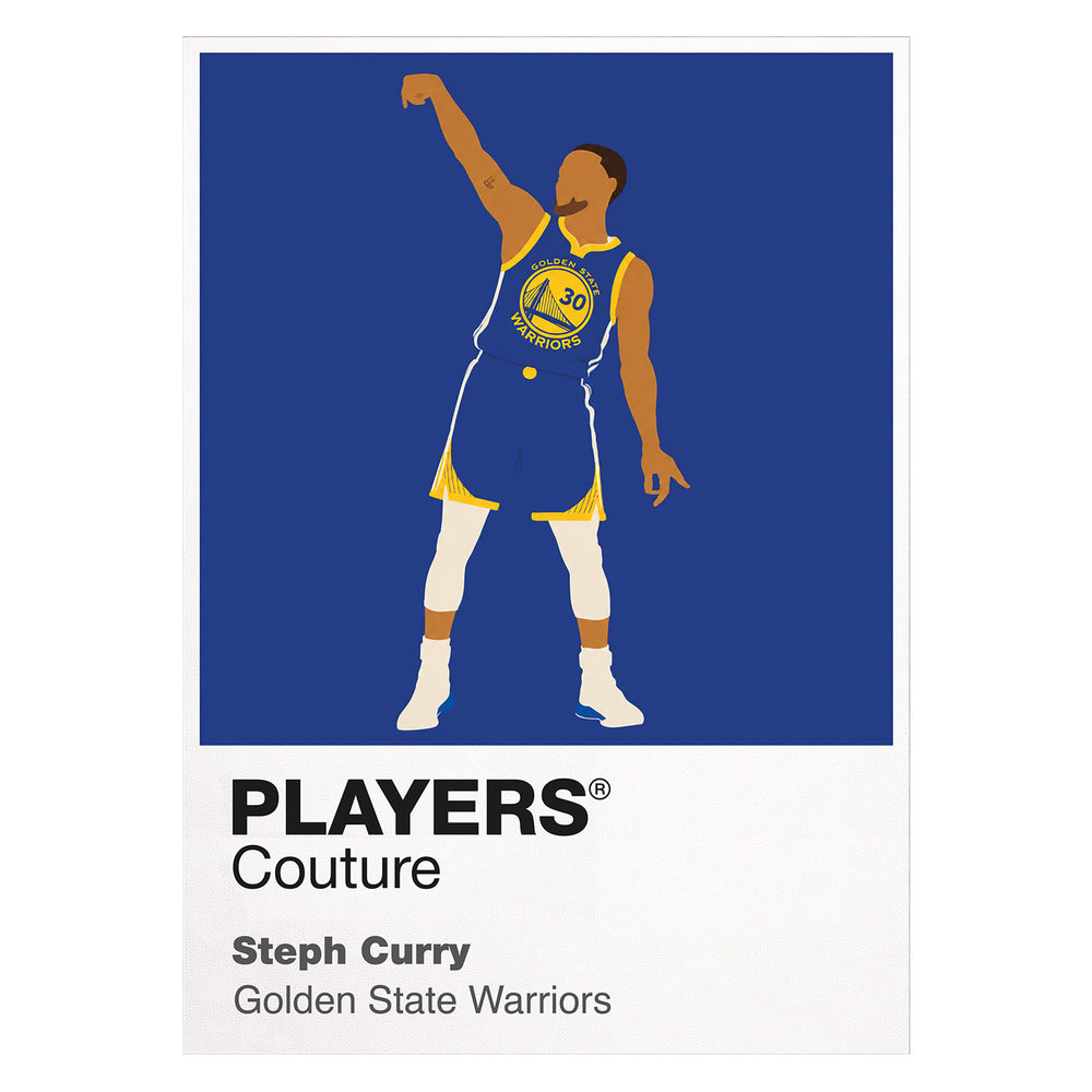 Steph Curry Warriors Basketball Icon Frame Men's Hoodie