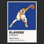 Steph Curry Warriors 2 Basketball Icon Frame Men's Hoodie