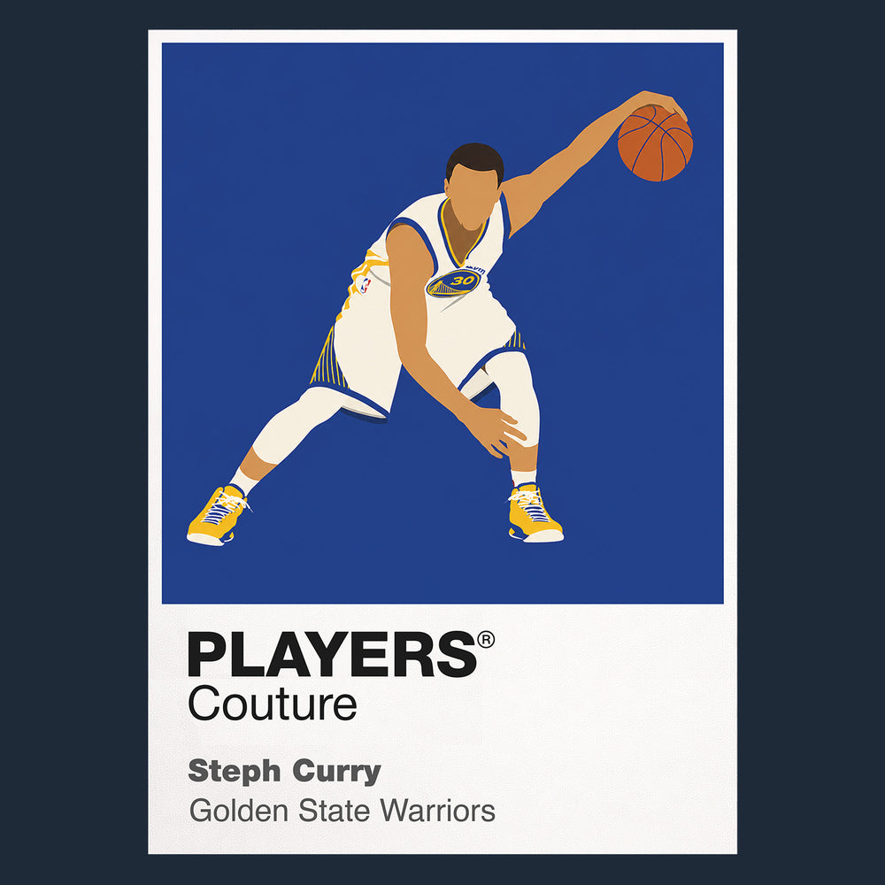 Steph Curry Warriors 2 Basketball Icon Frame Men's Hoodie