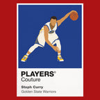 Steph Curry Warriors 2 Basketball Icon Frame Men's Hoodie
