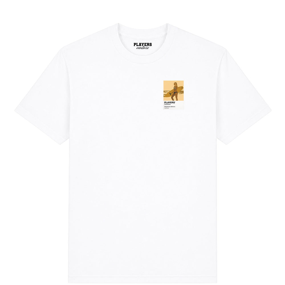 Stephanie Gilmore Men's T-Shirt - White