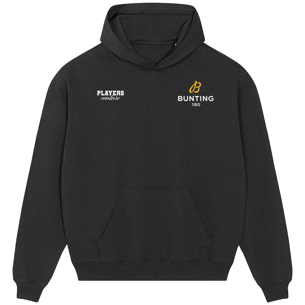 Stephen Bunting Logo 2 Players Couture Men's Casual Hoodie Black