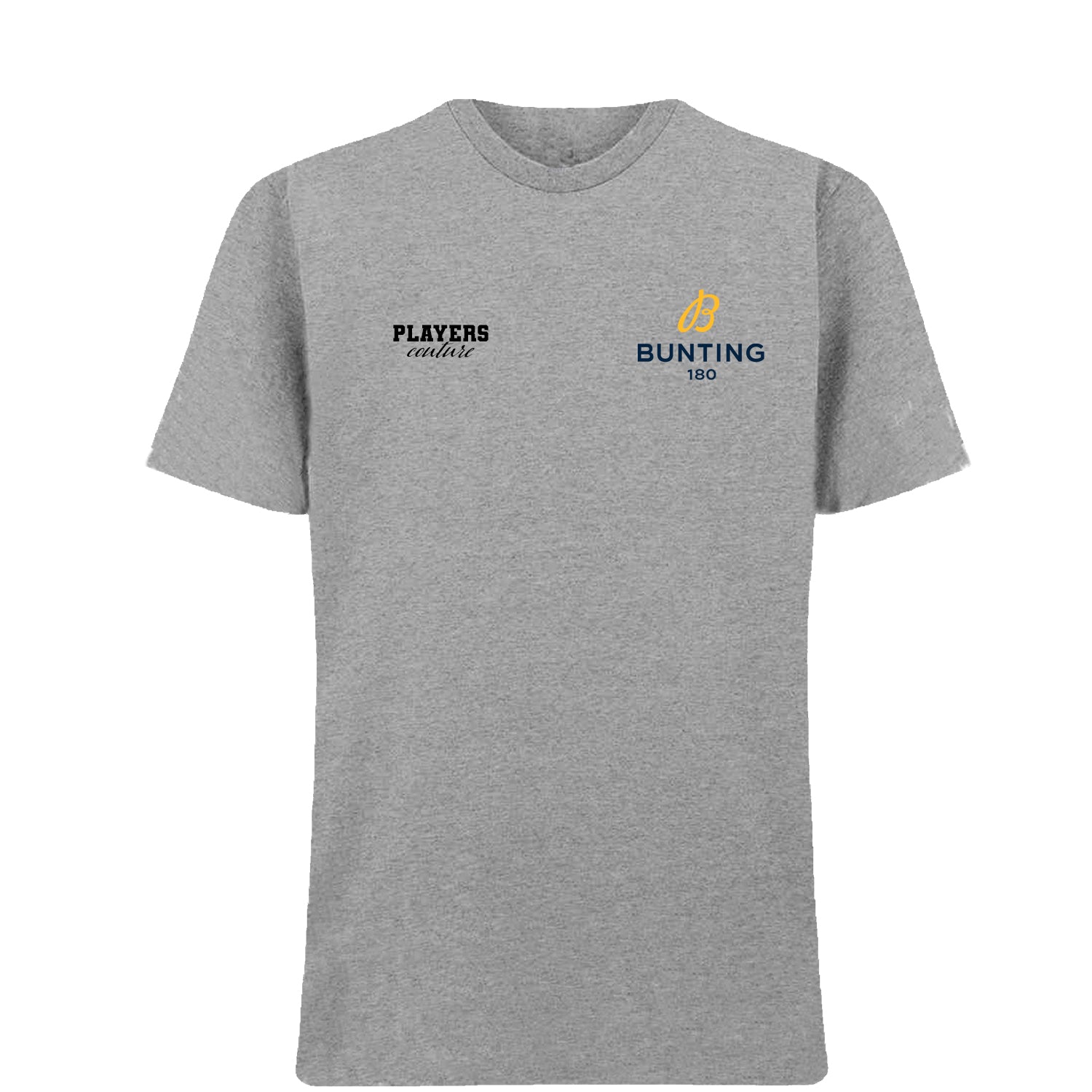 Stephen Bunting Logo 2 Players Couture Men's T-Shirt Gray