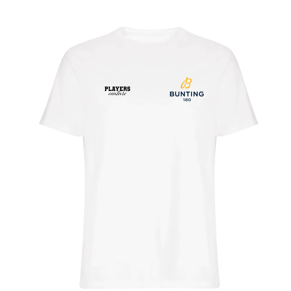 Stephen Bunting Logo 2 Players Couture Men's T-Shirt White