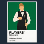 Stephen Hendry Snooker Icon Frame Men's Hoodie