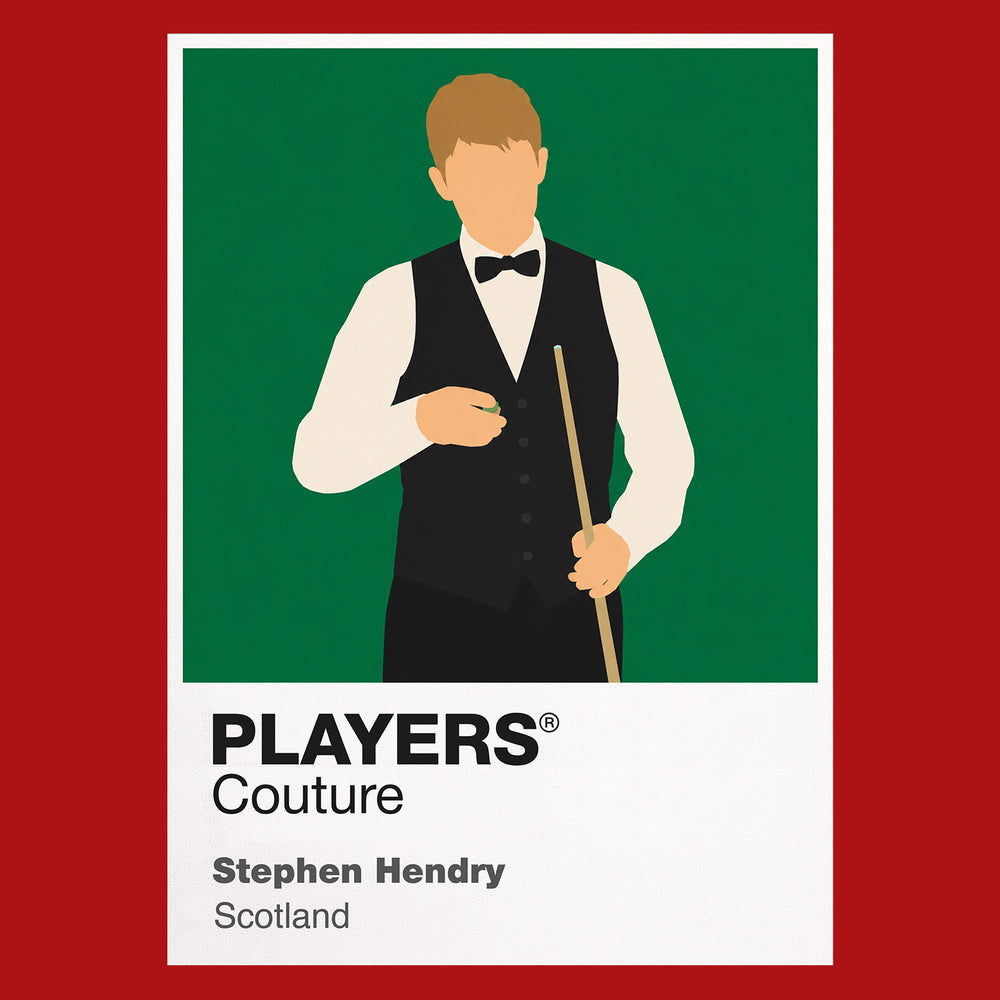 Stephen Hendry Snooker Icon Frame Men's Hoodie