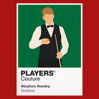 Stephen Hendry Snooker Icon Frame Men's Hoodie