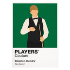 Stephen Hendry Snooker Icon Frame Men's Hoodie